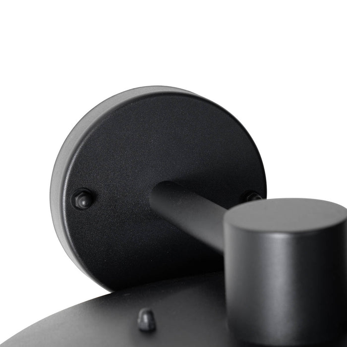 QAZQA Design buiten wandlamp zwart IP44 - Morty