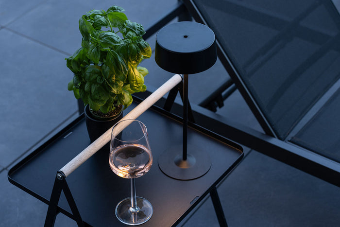 Rebellenclub Glitz Buitenlamp - ø15cm - Zwart