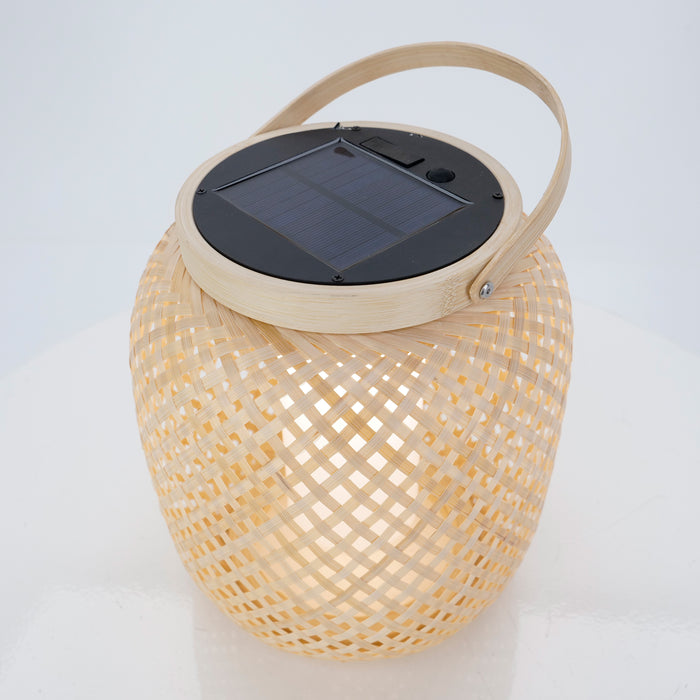 EGLO Marliano Solar Tafellamp - 24 cm - Bruin|Zwart|Wit