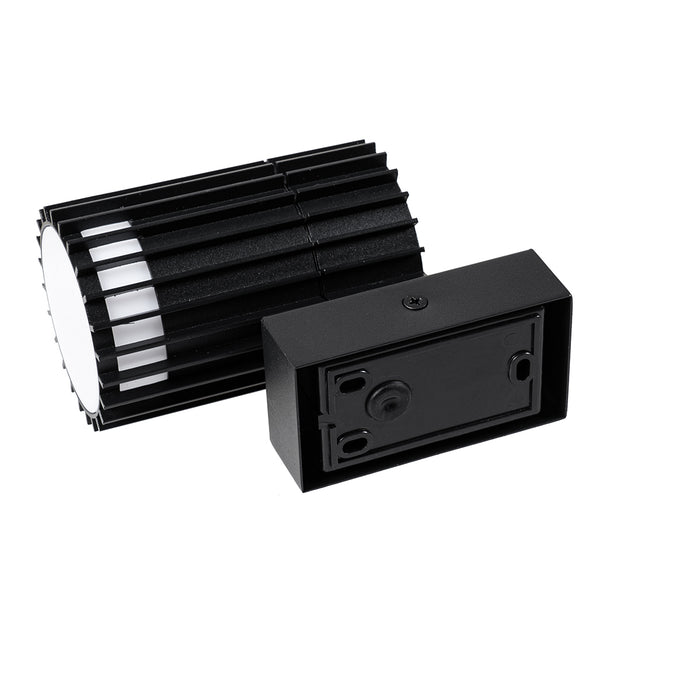 QAZQA Design buiten wandlamp zwart IP44 - Boris