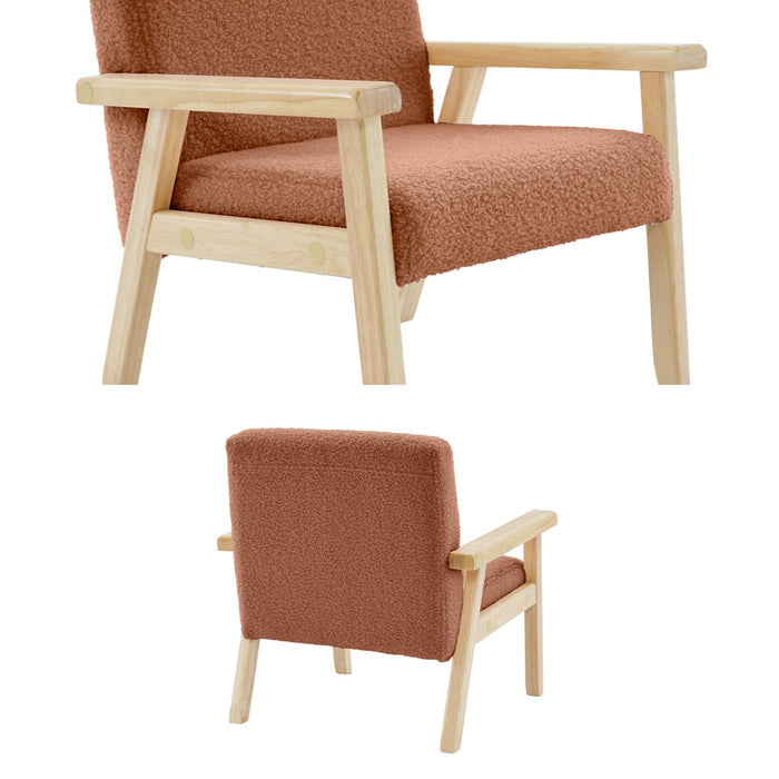 sweeek - Scandinavische kinderfauteuil in heveahout