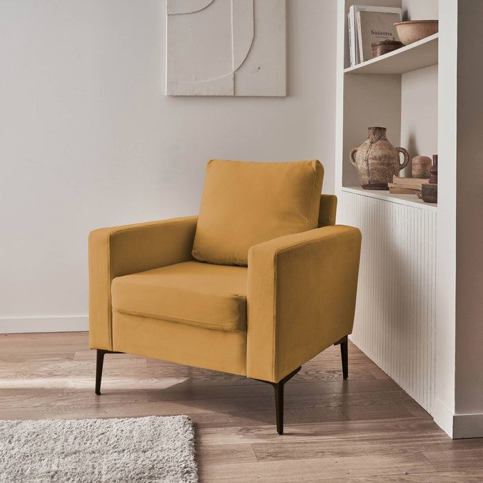sweeek - Corduroy fauteuil, 1-zits