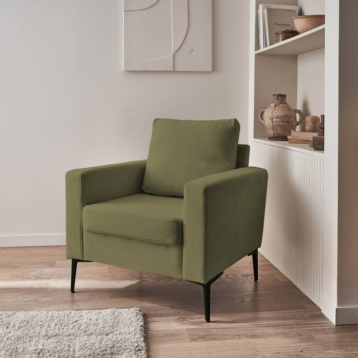 sweeek - Corduroy fauteuil, 1-zits