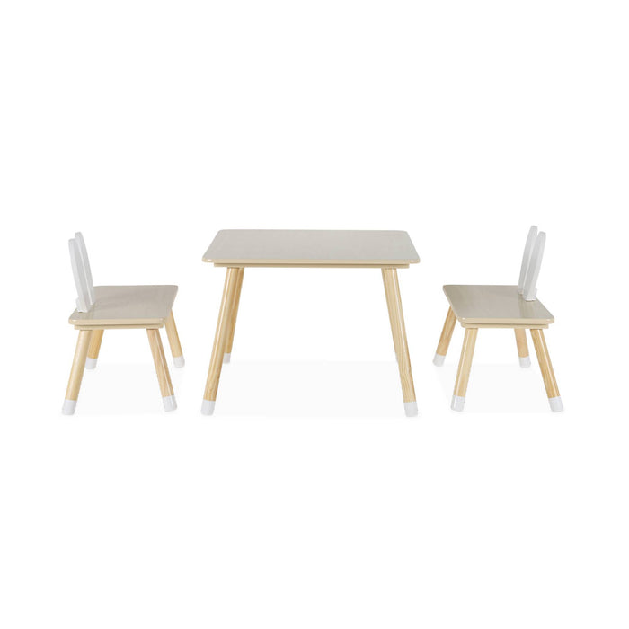 sweeek - Kindertafel + 2 stoelen