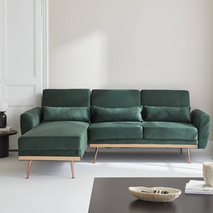 sweeek - Modulaire hoekbank 3 zitplaatsen Oskar