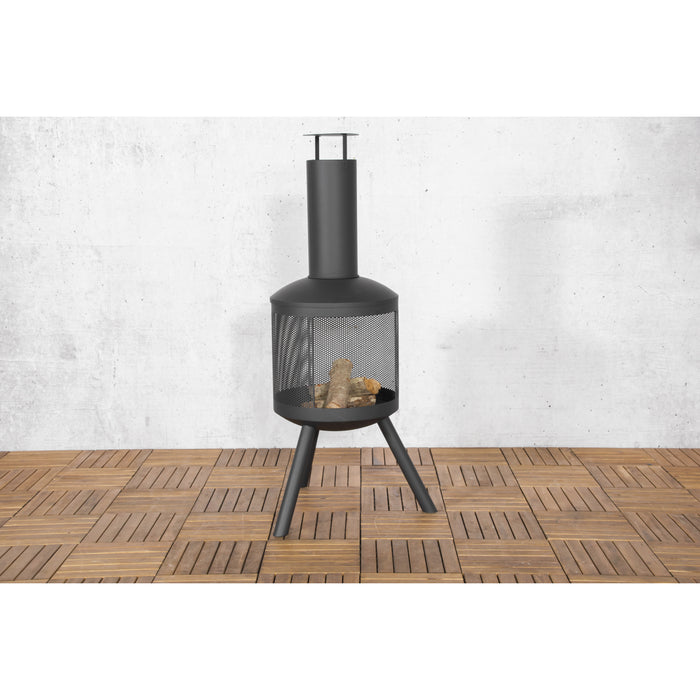 Sens-Line - Asterix firepit - Zwart - Tuinhaard