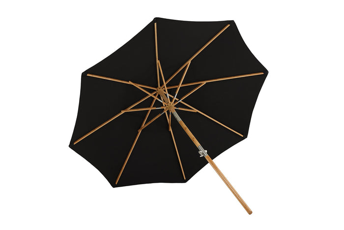 Rebellenclub Lavra Parasol - ø270cm - Zwart