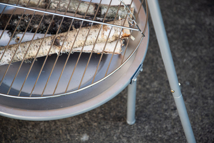 Rebellenclub Sage Tuinhaard en Grill - Zilver