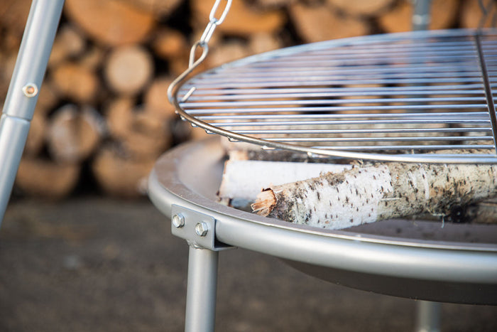 Rebellenclub Sage Tuinhaard en Grill - Zilver