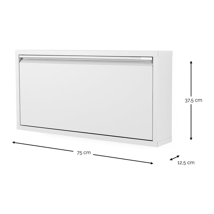 Spinder Design Billy 1 Schoenenkast - Wit