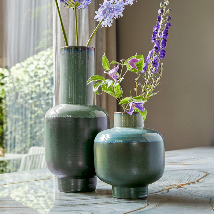 Mica Decorations Lizz Vaas H 48 cm - Groen