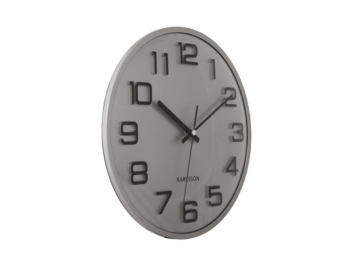 Karlsson - Wall Clock 3D Numbers
