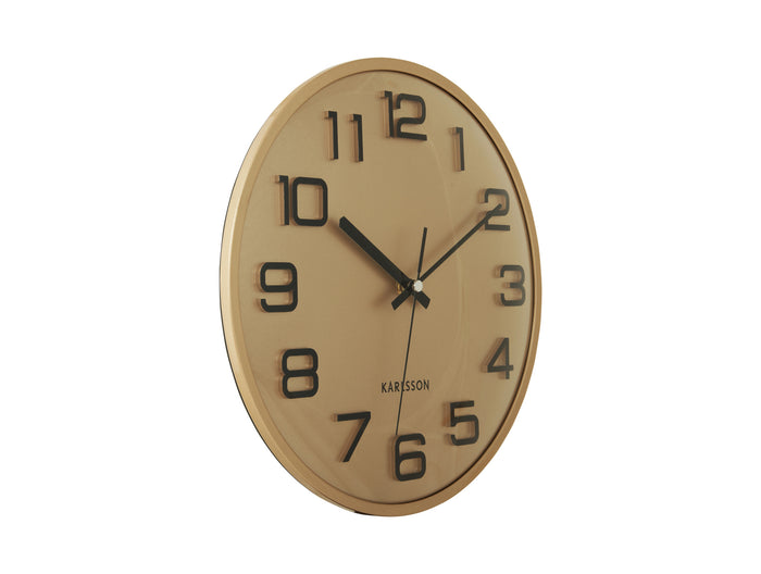 Karlsson - Wall Clock 3D Numbers