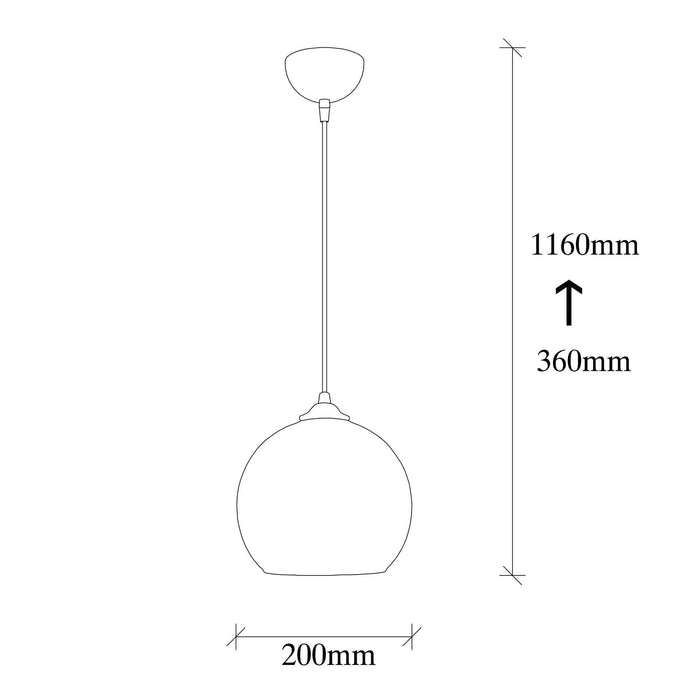Opviq Hanglamp Camini
