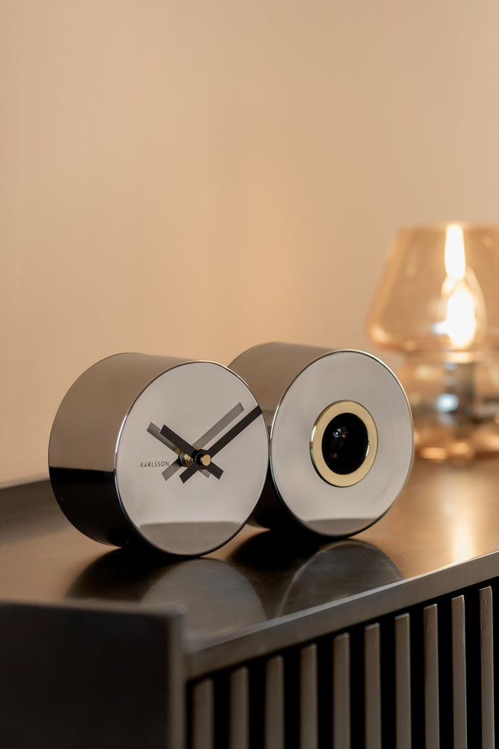 Karlsson - Wall Clock Duo Cuckoo Plated