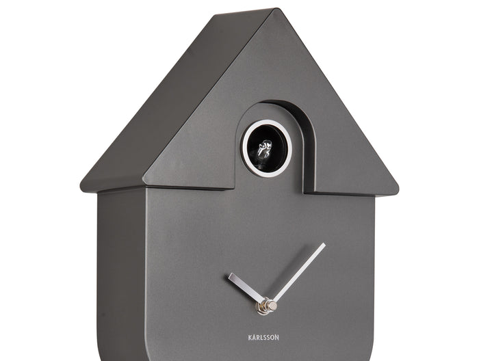 Karlsson - Wall Clock Modern Cuckoo Metallic