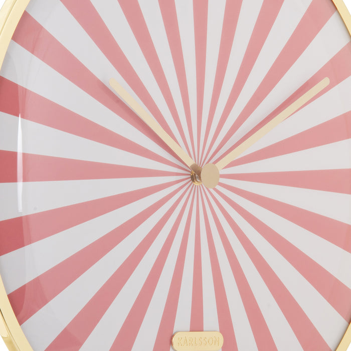 Karlsson - Wall Clock Candy Swirl Dome