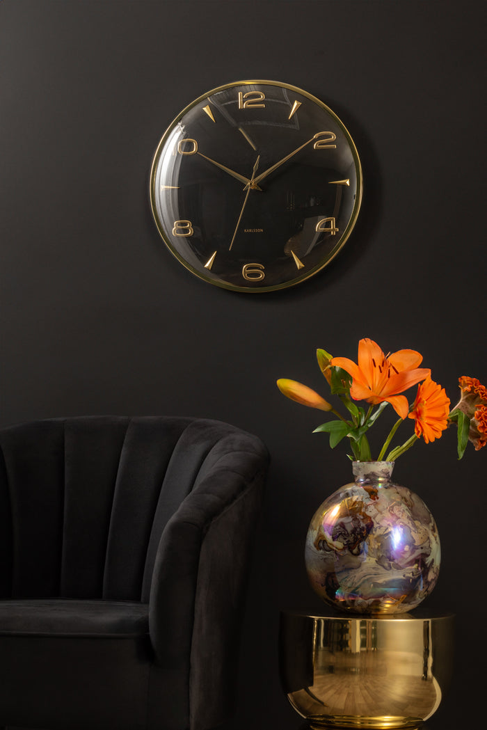 Karlsson - Wall Clock Sienna Glow