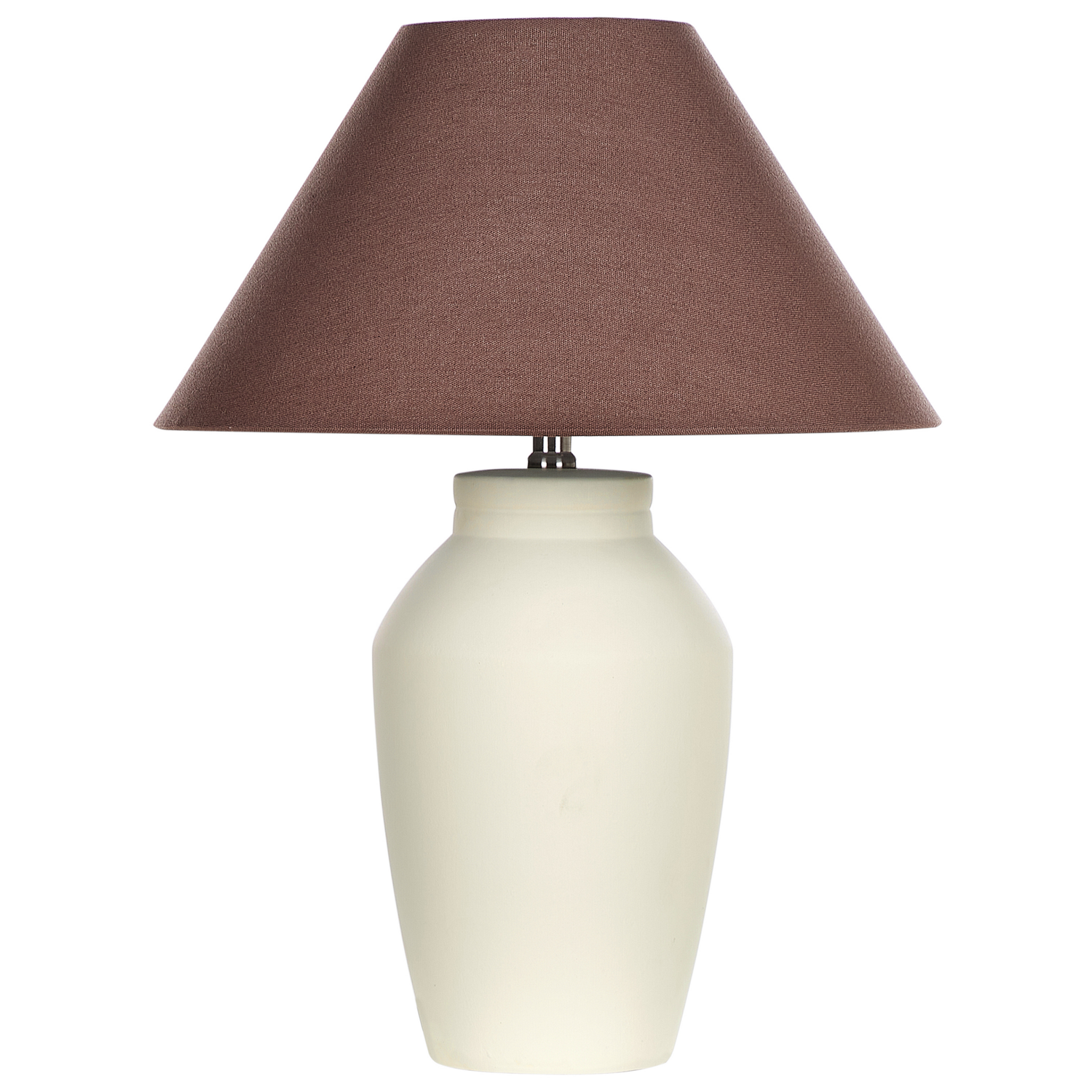 Beliani - RODEIRO - Tafellamp - Lichtbeige - Keramiek
