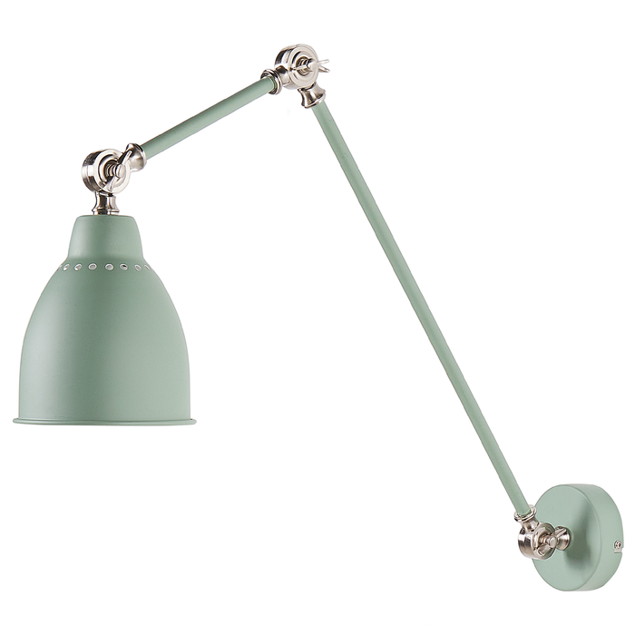Beliani - MISSISSIPPI L - Wandlamp - Lichtgroen - Metaal