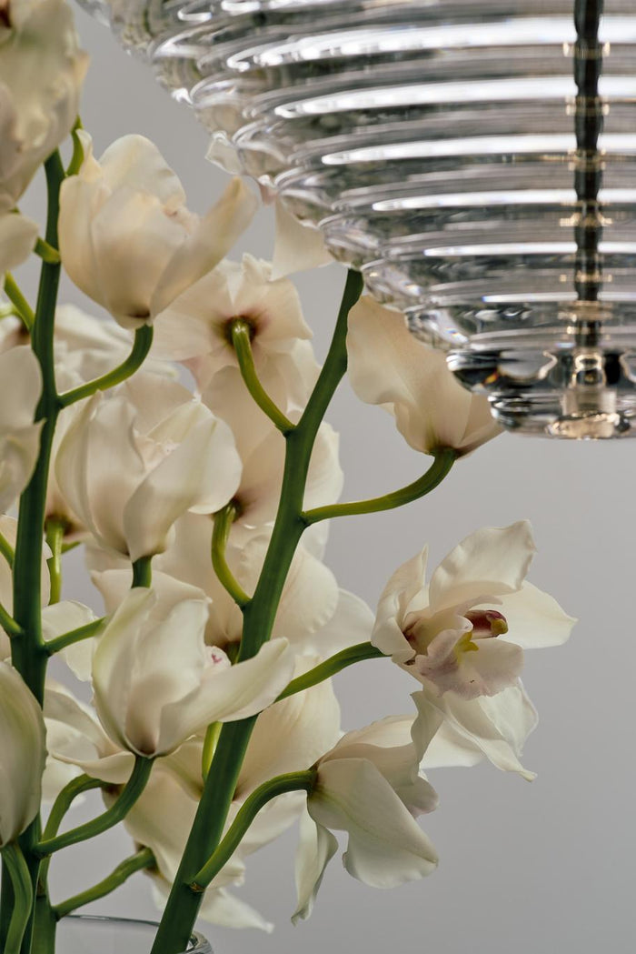 Tom Dixon Press Cone hanglamp LED Ø34 transparant