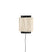 Dutchbone Elon Wandlamp Beige| Zwart