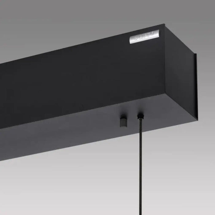 Neuhaus PURE® Hanglamp PURE E-MOTION Black - Wood e-LIFT  120cm incl.