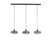 Light&living Hanglamp 3L 120x30x21 cm SOLNA antiek brons+smoke glas