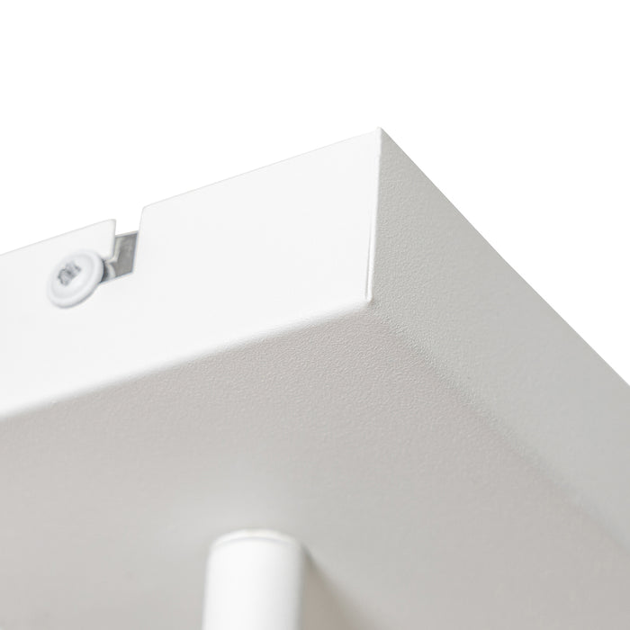 QAZQA Moderne spot wit vierkant - Facil