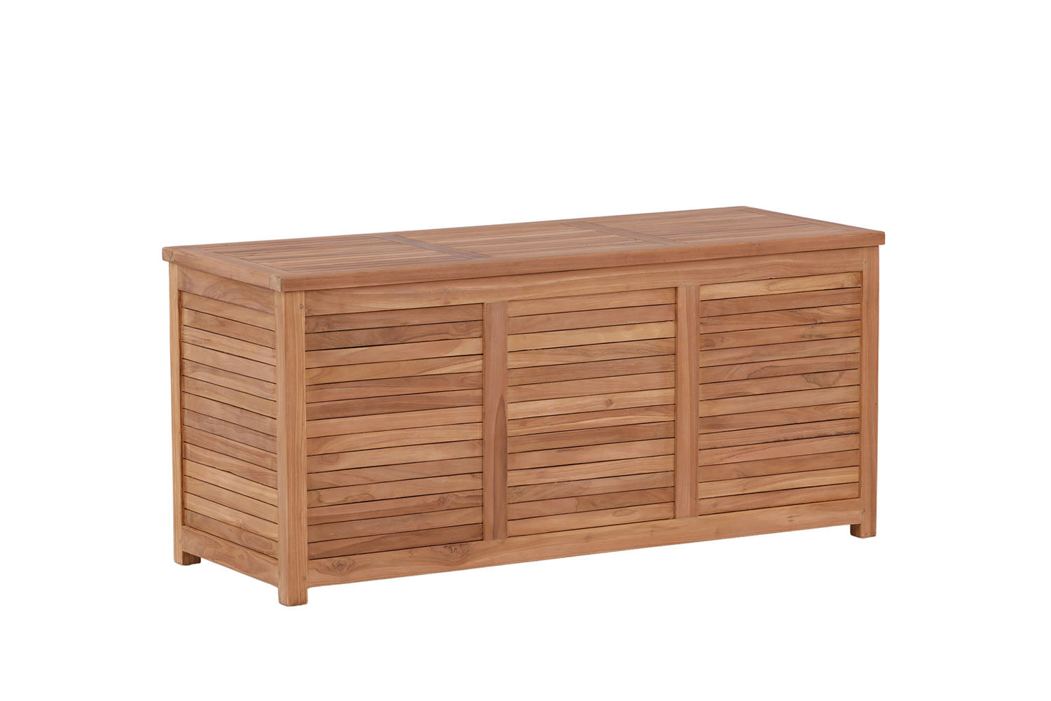 Rebellenclub Halon Kussen Opbergbox - 130 x 50cm - Naturel Hout