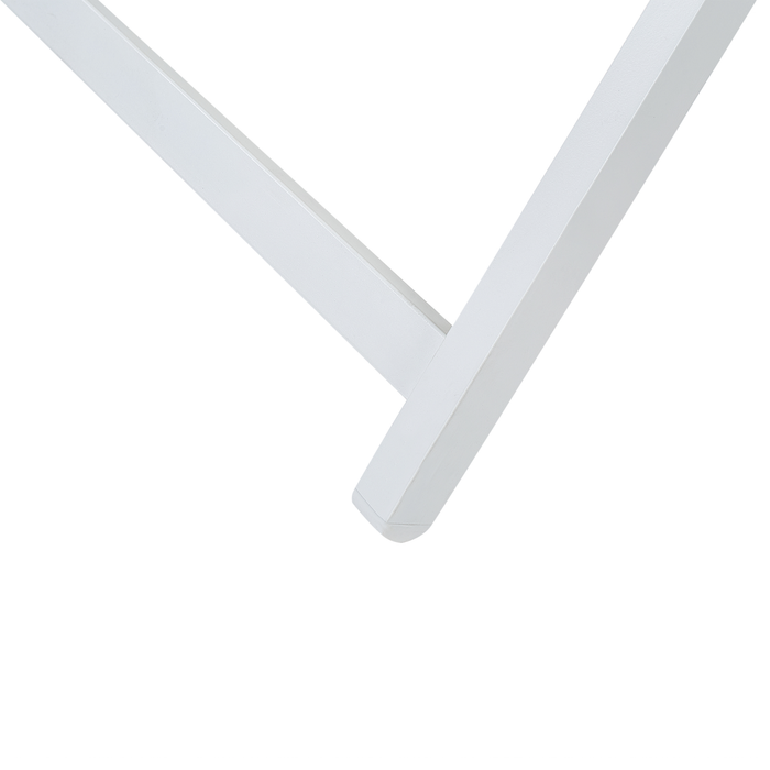 Beliani - LOCRI II - Strandstoel - Wit|Beige - Polyester