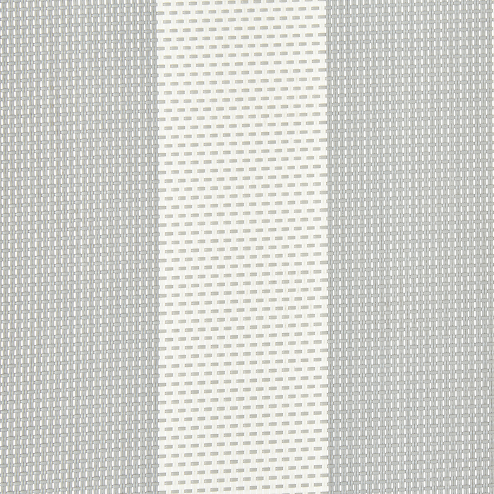 Beliani - LOCRI II - Strandstoel - Wit|Grijs - Polyester