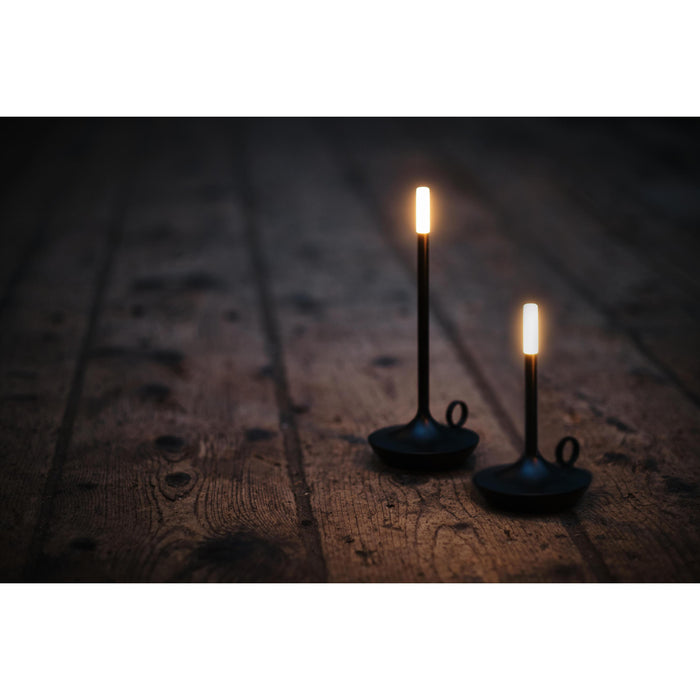 Graypants Wick Small tafellamp LED oplaadbaar grafiet