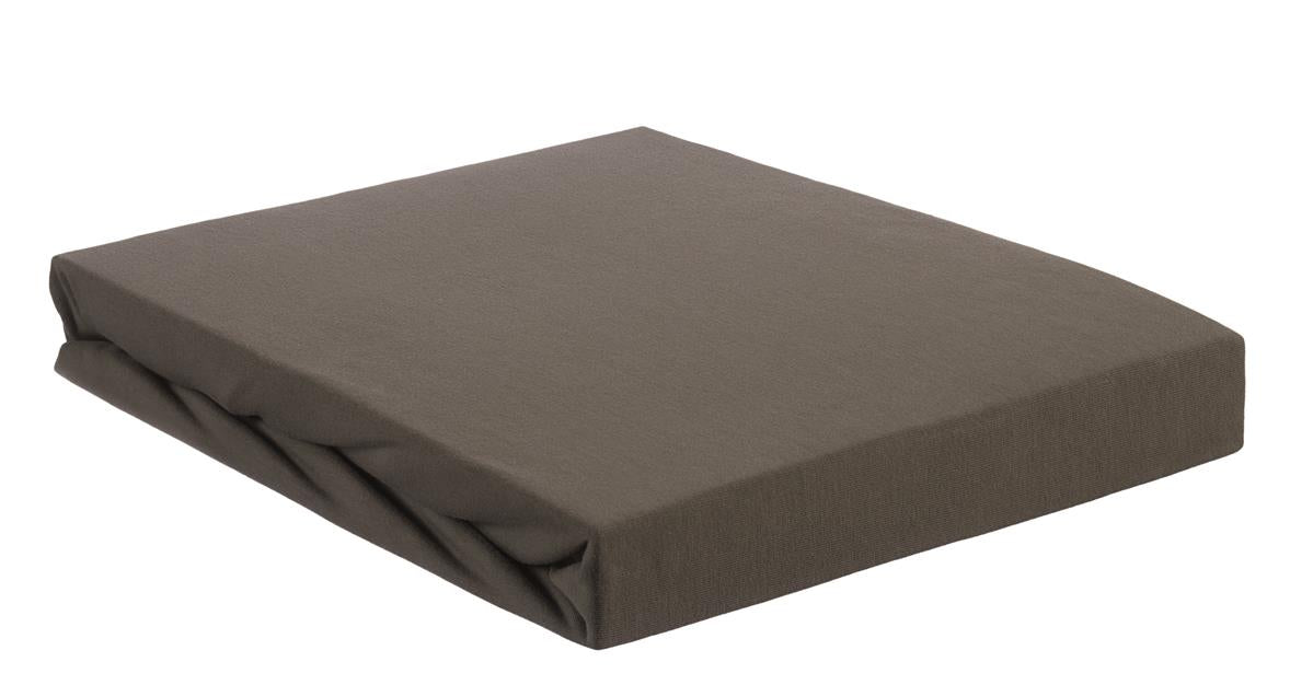 Beddinghouse Jersey Lycra - Hoeslaken - 90x200/220 - Warm Grijs