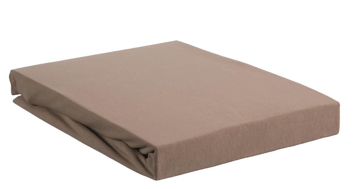 Beddinghouse Jersey Lycra - Topper Hoeslaken - 140x200/220 - Taupe