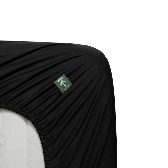 Beddinghouse Percale katoen - Topper Hoeslaken - 180x210 - Zwart