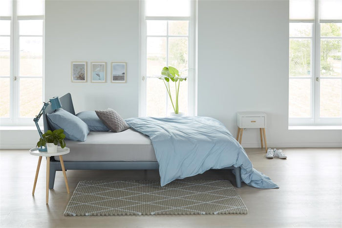 Beddinghouse Jersey - Hoeslaken - 100x200/220 - Licht grijs