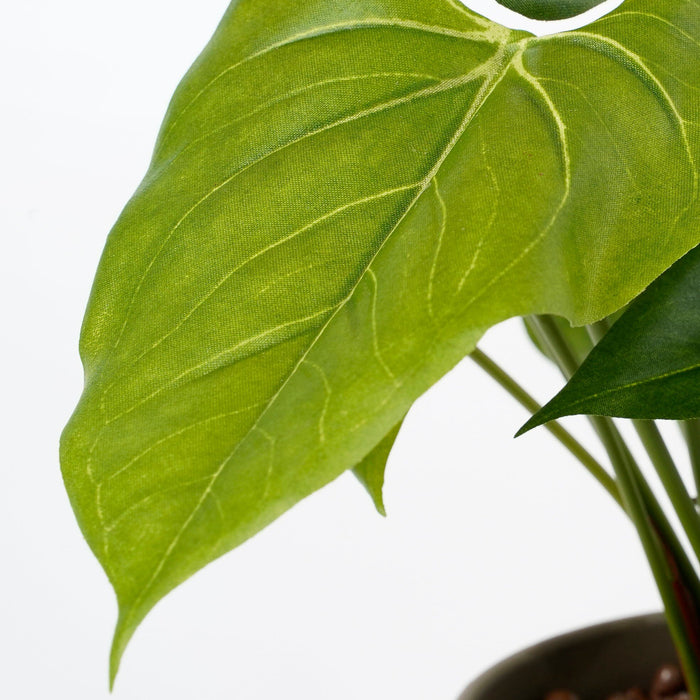 Mica Decorations Anthurium Kunstplant - H40 x Ø30 cm - Rood