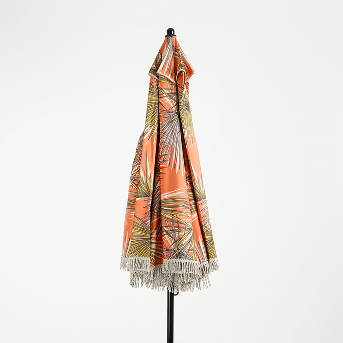 In The Mood Collection Parasol Palmbladeren - H238 x Ø220 cm - Oranje