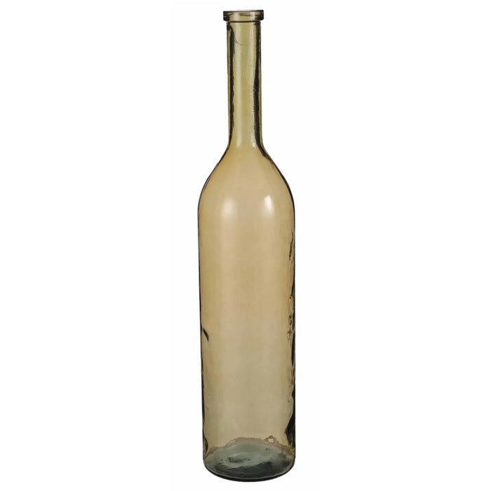 Mica Decorations Rioja Glazen Fles - H100 x Ø21 cm - Oker