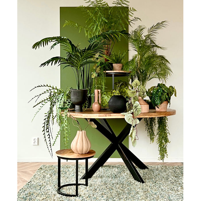 Eettafel Bemmel - Hout - Mango|Hout - Naturel - Hout