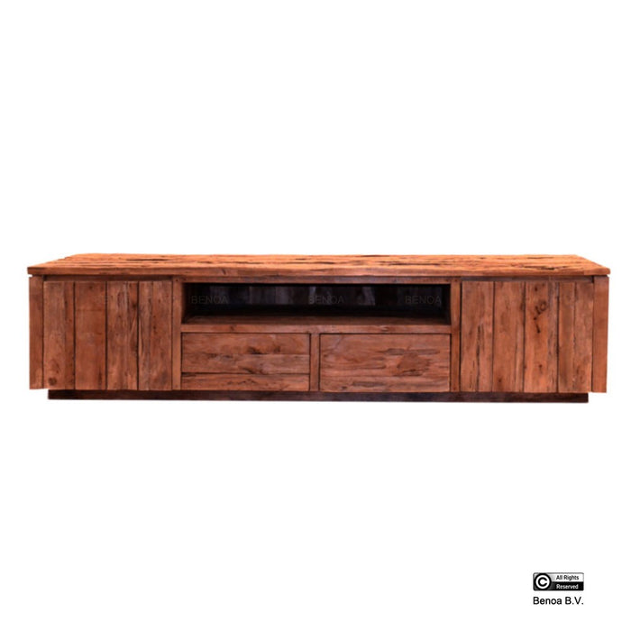 Benoa Bridge 2 Door 2 Drawer TV Cabinet Teak 200 cm