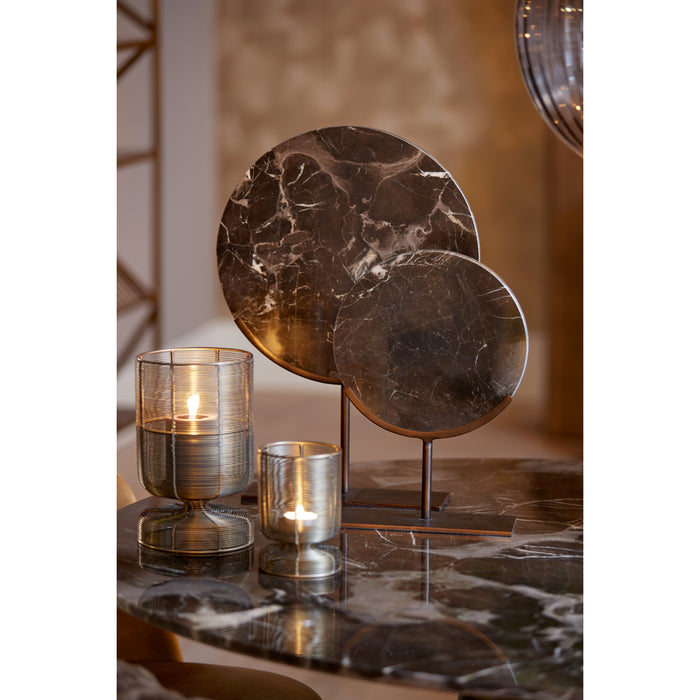 Light & Living - Ornament MORENO - 25.5x10x38.5cm - Bruin