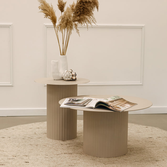 Kick bijzettafel Tilo - L - Beige