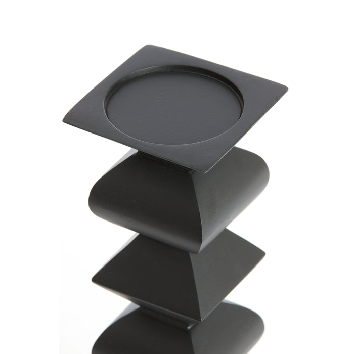 Light & Living - Kandelaar ALVERCA - Ø10.5x33.5cm - Zwart