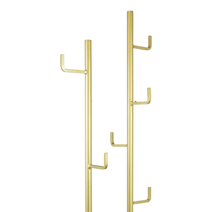 LOFT42 Jake staande kapstok - Goud - Metaal - 176x29x29