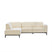 Giga Meubel - Hoekbank Beige - 3-Zits Links - 256x188x77cm - Monza