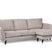 Giga Meubel - Chaise Longue Bank - Beige - 3-Zits Rechts - Orinoco