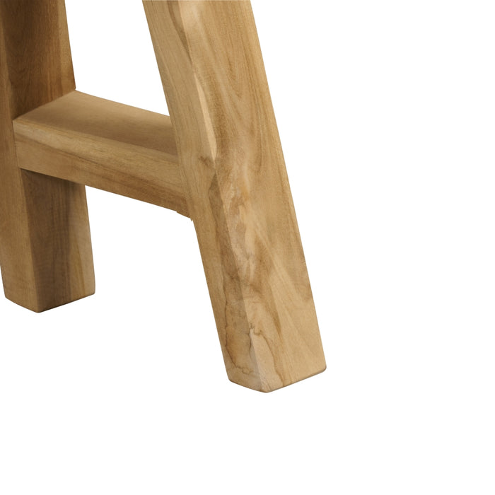 Bankje Bert - Hout - Naturel - Hout - 120x50x25cm (BxHxD)