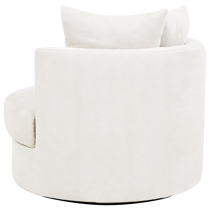 Beliani - DALBY - Fauteuil - Lichtbeige - Stof